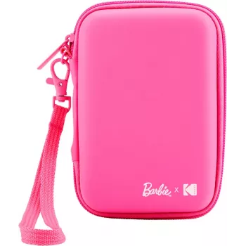 Kodak x Barbie EVA-suojakotelo irrotettavalla hihnalla ja verkkotaskulla Printomatic- ja Step Slim -kameroille, roosa (RODBCEPK)