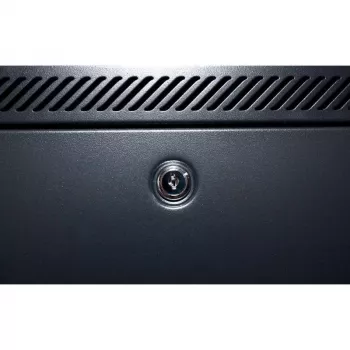 DSIT DS6604M 4U seinäasennettava palvelinkaappi metalliovella, 600 x 600 x 280 mm, musta