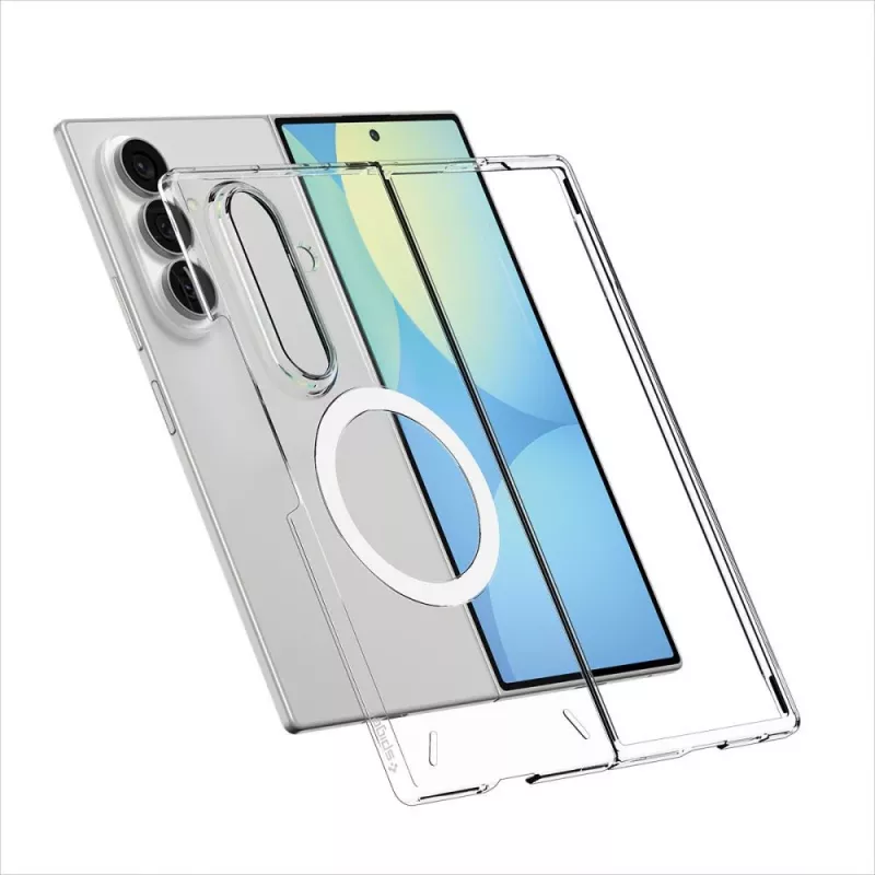 SPIGEN AirSkin MagSafe -kotelo Samsung Galaxy Z Fold5 -puhelimelle - Ultra Clear