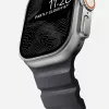 NOMAD Rocky Point ranneke Apple Watch 46mm/49mm musta-hopea
