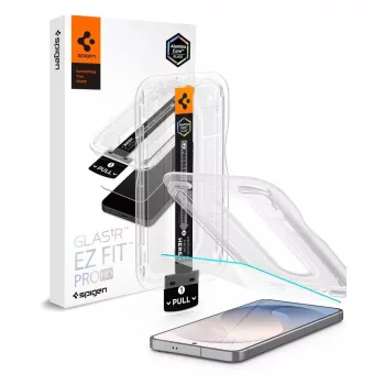 Spigen Glas.tR EZ Fit Pro AC HD panssarilasinäytönsuoja Samsung Galaxy S26 FE -puhelimelle - kirkas
