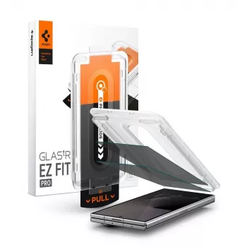 Spigen Glas.tR EZ Fit Pro 2 kpl:n pakkaus panssarilasinäytönsuoja ultrayksityisyyssuodattimella Samsung Galaxy Z Fold 7 / 8 pää näytölle