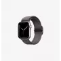 UNIQ Aspen Braided Loop -ranneke Apple Watch 42/41/40mm sarja 1-11/SE/SE2/SE3 - graniitinharmaa