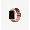UNIQ Aspen Braided Loop -ranneke Apple Watch 42/41/40mm sarja 1-11/SE/SE2/SE3 - graniitinharmaa