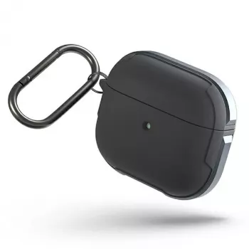 UNIQ Valencia antibakteerinen kuori AirPods 3. sukupolvelle, harmaa