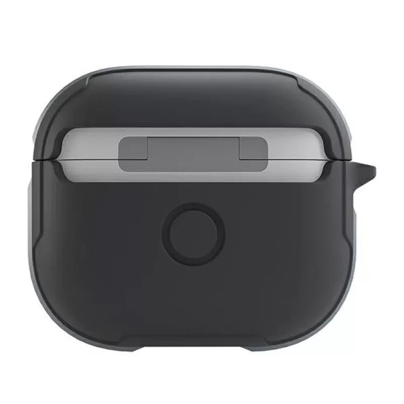 UNIQ Valencia antibakteerinen kuori AirPods 3. sukupolvelle, harmaa