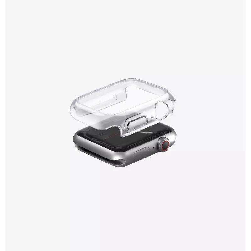 UNIQ Garde kuori Apple Watch Series 7/8/9 41mm savunharmaa