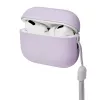 UNIQ Lino silikonikuori AirPods Pro 2. sukupolvelle - syreeni laventeli