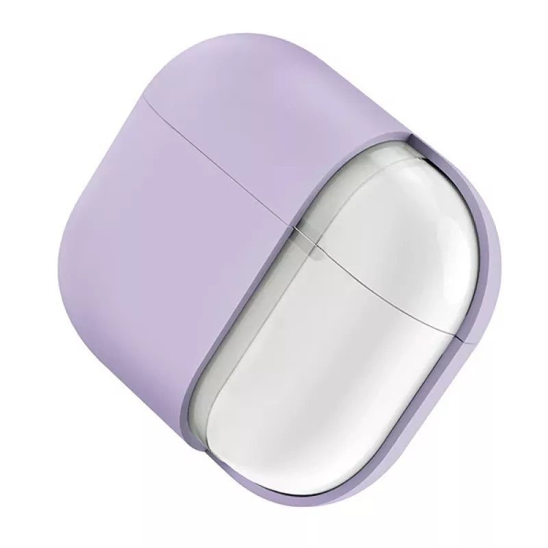UNIQ Lino silikonikuori AirPods Pro 2. sukupolvelle - syreeni laventeli