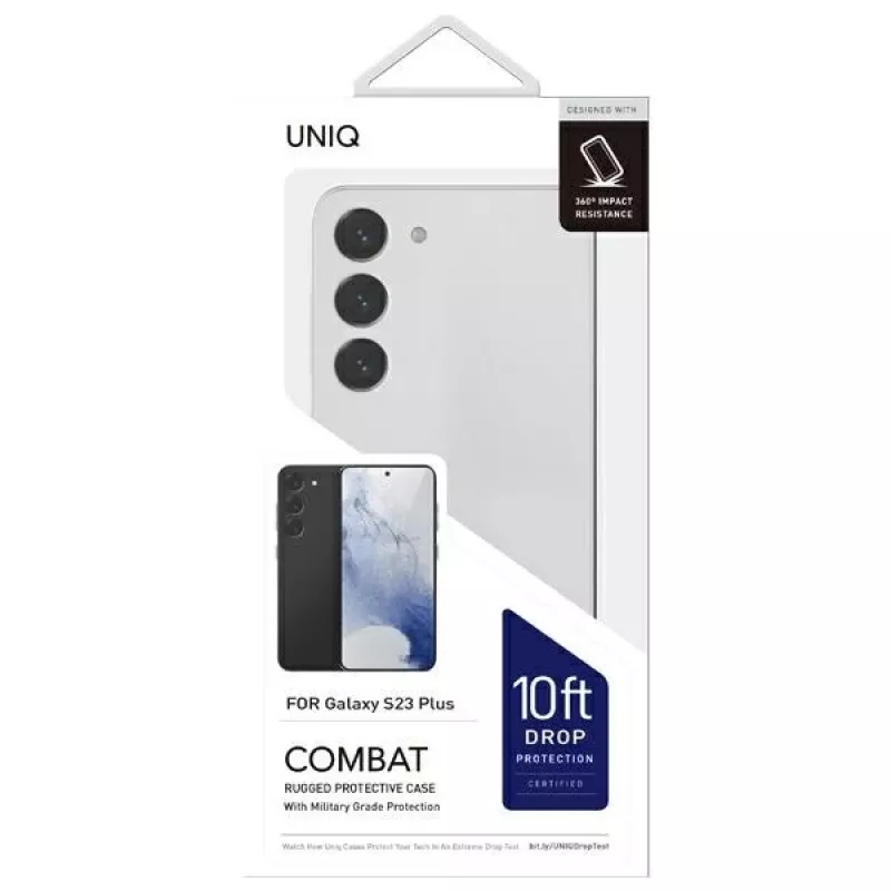 UNIQ Combat kotelo Samsung Galaxy S23+ carbon black