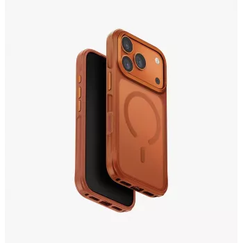 UNIQ Veren MagClick latauskotelo iPhone 17 Pro - oranssi