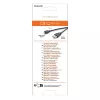 Vivanco VVITUSBAMICB10MK USB 2.0 Type-A - Micro-B -kaapeli, 1 m, musta