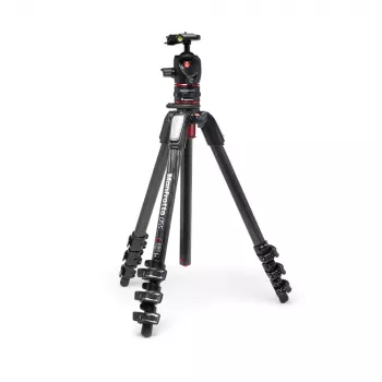 Manfrotto MK055CXPRO4BHQR hiilikuitujalusta kuulapäällä