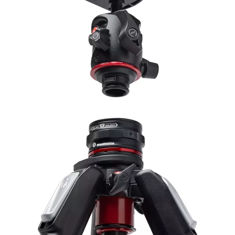 Manfrotto MK055CXPRO4BHQR hiilikuitujalusta kuulapäällä