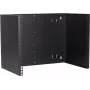 DSIT DS-WMB8-M 8U 19 tuuman kiinteä seinäkiinnike räkkikotelo, 300 mm syvyys, musta