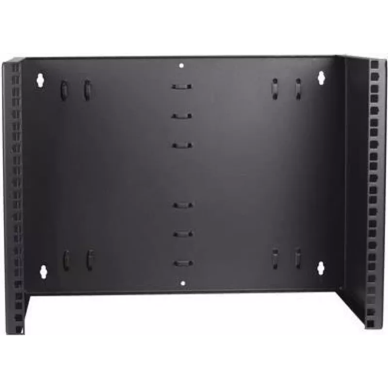 DSIT DS-WMB8-M 8U 19 tuuman kiinteä seinäkiinnike räkkikotelo, 300 mm syvyys, musta