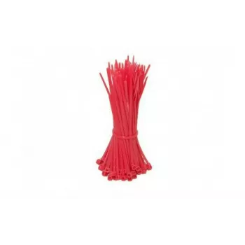 DSIT kaapelikiinnike 280 mm punainen 100 kpl (kb_280mm_rood)