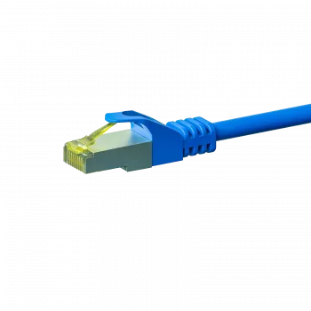 DSIT Cat.7 S/FTP PiMF RJ45 verkkokaapeli, 0,25 m, sininen