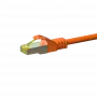 DSIT Cat.7 S/FTP PiMF RJ45 verkko-patch-kaapeli, 30 m, oranssi
