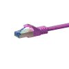 DSIT CAT 6a LSOH S/FTP verkkokaapeli 1,5 m pinkki