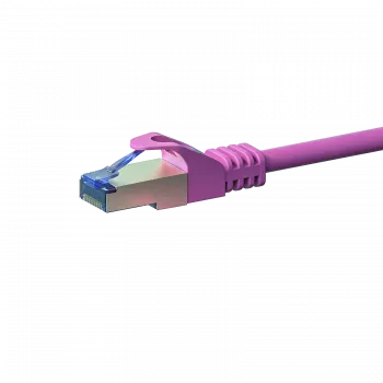DSIT CAT 6a LSOH S/FTP verkkokaapeli 1,5 m pinkki
