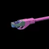 DSIT CAT 6a LSOH S/FTP verkkokaapeli, 3 m, pinkki (DC-6A9-030)