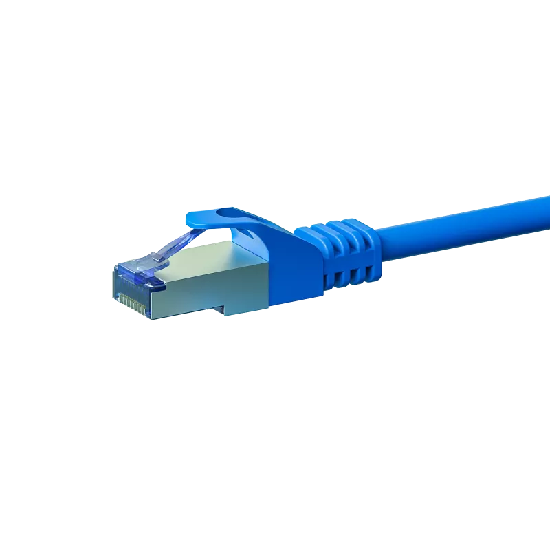 DSIT CAT 6a verkkokaapeli LSOH - S/FTP - 10 metriä - sininen (DC-6A4-100)
