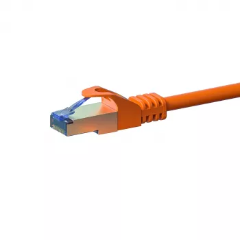 DSIT CAT 6a S/FTP LSOH verkkokaapeli, 20 m, oranssi, 10 Gbps, 500 MHz, RJ45