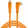 Tether Tools TetherPro Optima 10G kulmikaapeli USB-C – USB-C, 1,8 m, oranssi (CUC06RTG2-ORG)
