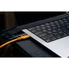 Tether Tools TetherPro Optima 10G kulmikaapeli USB-C – USB-C, 1,8 m, oranssi (CUC06RTG2-ORG)