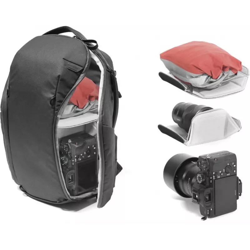 Peak Design Everyday Backpack Zip 15L musta BEDBZ-15-BK-2