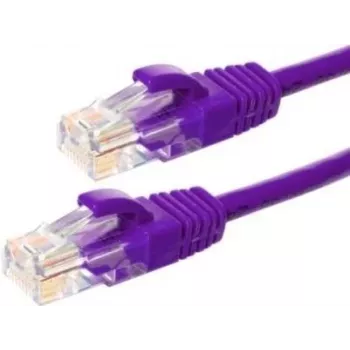 DSIT DC-68-075 CAT6 U/UTP verkkokaapeli, 7,5 m, violetti, 100 % kuparia