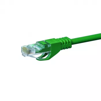 DSIT CAT5e U/UTP verkkopatchkaapeli, 7 m, vihreä, 100 % kuparia, RJ45, Gigabit Ethernet
