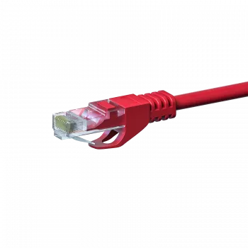 DSIT CAT5e U/UTP verkkokaapeli, 30 m, punainen, 100 % kuparia (DC-55-300)