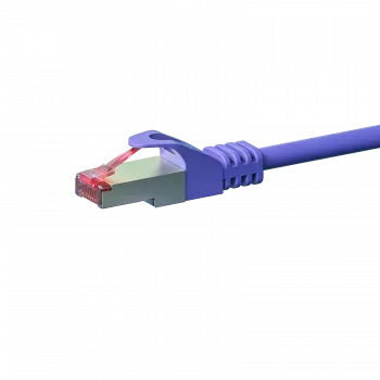 DSIT Cat 6 S/FTP LSOH verkkopatchkaapeli, 1,5 m, violetti
