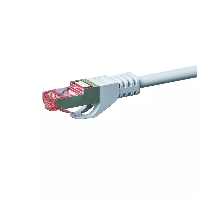 DSIT CAT 6 -verkkokaapeli LSOH - S/FTP - 50 m - valkoinen (DC-S62-500)