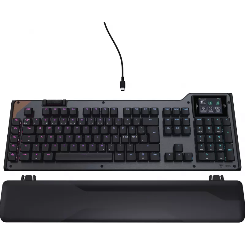 Näppäimistö Turtle Beach Command KB5, pohjoismainen näppäinasettelu, musta (TBK-1005-02-NO)
