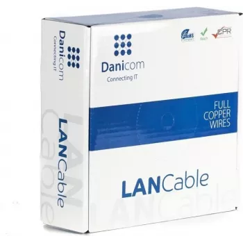 DSIT DANICOM CAT5E UTP 100 m PVC Fca -verkkokaapeli