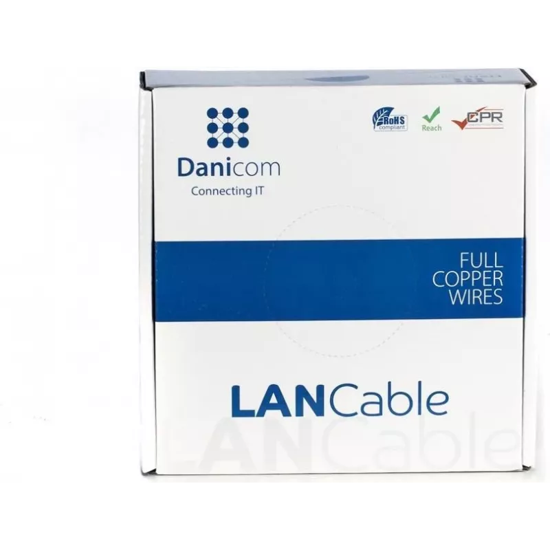 DSIT DANICOM CAT5E UTP 100 m PVC Fca -verkkokaapeli