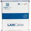 DSIT DANICOM CAT5E FTP 100 m joustava verkkokaapeli PVC (Fca) - DC-FTP5E-100-FCA