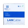 DSIT CAT5e F/UTP -verkkokaapeli massiivijohtimella 100 m harmaa