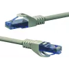 DSIT CAT6a U/UTP 100 % kuparia Ethernet-patchkaapeli, 1,5 m, harmaa