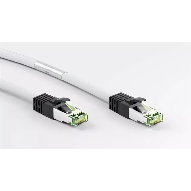 DSIT RJ45 -verkkokaapeli S/FTP PiMF CAT 8 valkoinen 0,25 m