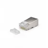 DSIT FTP RJ45 CAT6 verkkoliitin joustaville kaapeleille - 10 kpl