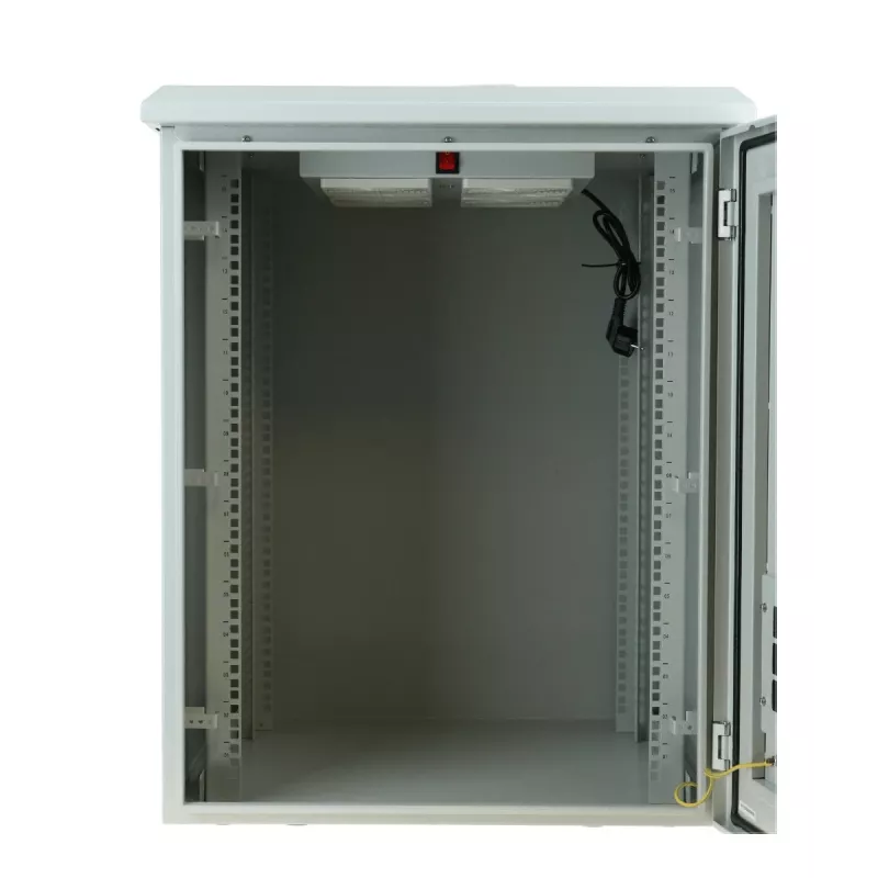 DSIT DS6615-OUT 15U 19" ulkokäyttöinen seinäkiinnitettävä palvelinkaappi, IP55, 600 x 600 x 770 mm