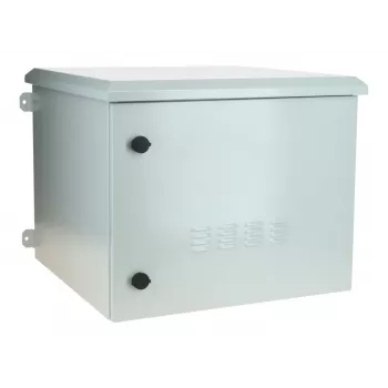 DSIT DS6609-OUT 19 tuuman ulkokäyttöinen seinäkiinnitettävä palvelinkaappi IP55, 9U, 600x600x500 mm