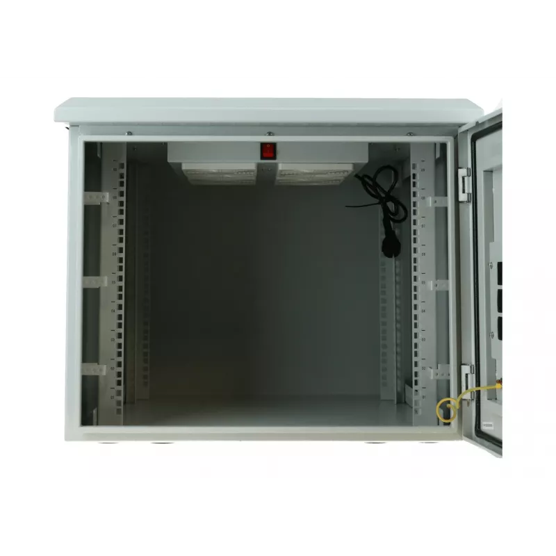 DSIT DS6609-OUT 19 tuuman ulkokäyttöinen seinäkiinnitettävä palvelinkaappi IP55, 9U, 600x600x500 mm