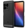 SPIGEN Rugged Armor kotelo Sony Xperia 1 VIII:lle, matta musta, ACS11315