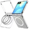 SPIGEN Ultra Hybrid Pro MagSafe Galaxy Z Flip8 kirkas/valkoinen