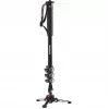 Manfrotto MVMXPROA4 XPRO Monopod+ alumiini 4-osainen videomonopodi FluidTech-jalustalla, musta